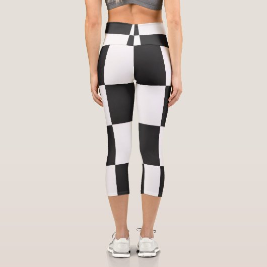 Checkmate Capri Leggings (Rückseite)