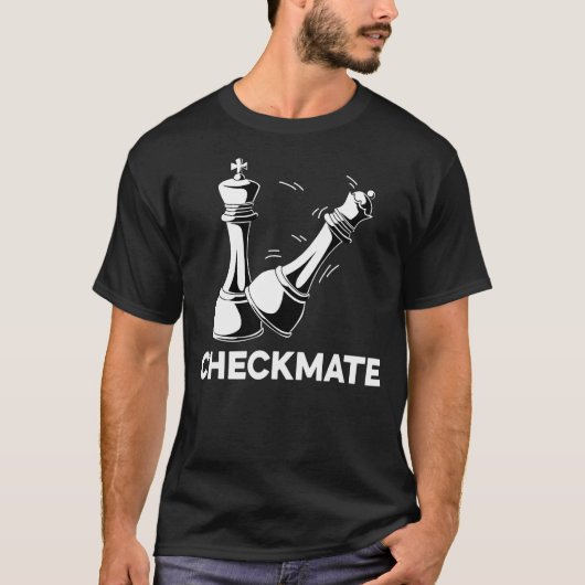 Checkmate Chess Player T-Shirt (Vorderseite)