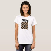 Checkmate Chess Player T-Shirt (Vorne ganz)
