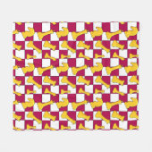 Checkmate Chic | CC-02 | Fleecedecke (Vorderseite (Horizontal))