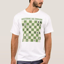 Checkmate in 3 Moves: Schachbrett mit Schachübung T-Shirt