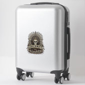 Checkmate Skull King Vintage Schach Aufkleber (Koffer)