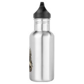 Checkmate Skull King Vintage Schach Edelstahlflasche (Rechts)