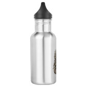 Checkmate Skull King Vintage Schach Edelstahlflasche (Links)