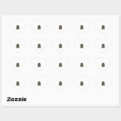 Checkmate Skull King Vintage Schach Herz-Aufkleber (Blatt)