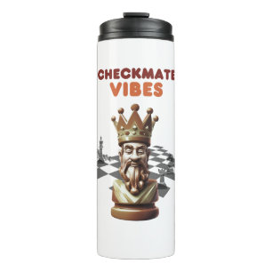 Checkmate Vibes Thermosbecher