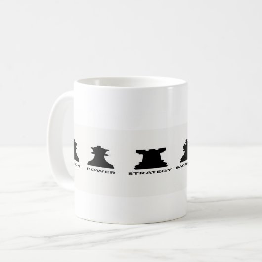 Checkmate Your Morning: Chess Lover Mug Kaffeetasse (Vorderseite Links)