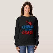 CheckOut My Crabs Shellfish Crab Crustacean Crabs Sweatshirt (Vorne ganz)