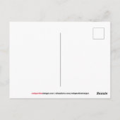 Checkpoint Charlie Berlin | Farbversion Postkarte (Rückseite)