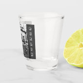 Checkpoint Charlie Berlin Schnapsglas (Rechts)