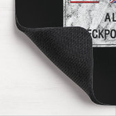 Checkpoint Charlie Kalter Krieg Berliner Mauer Ost Mousepad (Ecke)