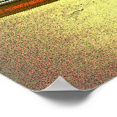 Checkpoint Charlie, Kochstrabe, Gelb und Orange Poster (Ecke)