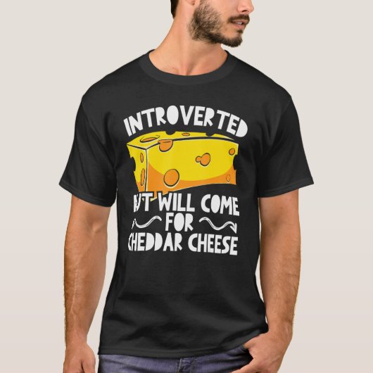 Cheddar Cheese Food T-Shirt (Vorderseite)