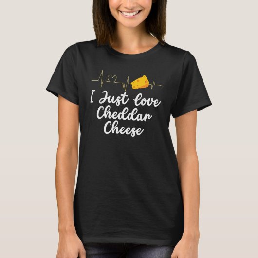 Cheddar Cheese Food T-Shirt (Vorderseite)