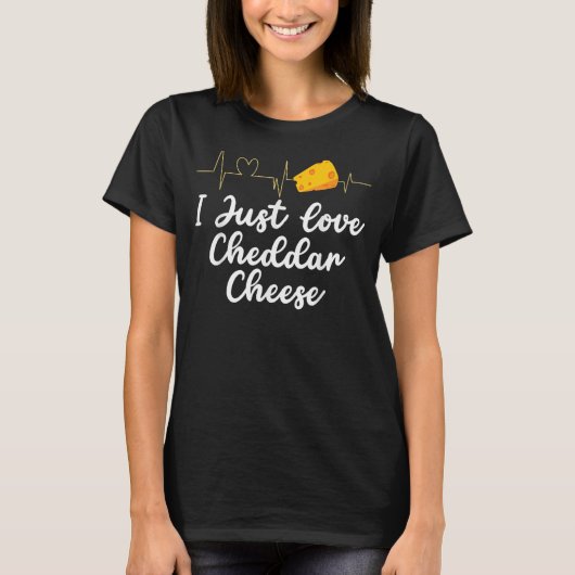 Cheddar Cheese Food T-Shirt (Vorderseite)