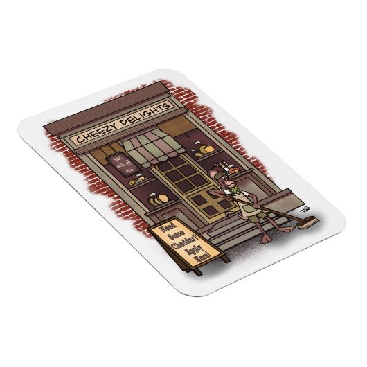 Cheddar Flexible Foto Magnet (Rechte Seite)