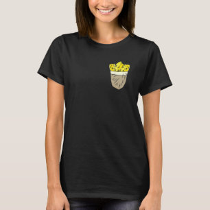 Cheddar Foodie Käse Gouda Snacktaschenkäse T-Shirt