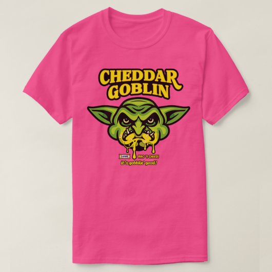 Cheddar Goblin T-Shirt (Design vorne)