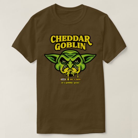 Cheddar Goblin T-Shirt (Design vorne)