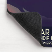 Cheddar Gorge Vintage Reise Poster. Mousepad (Ecke)