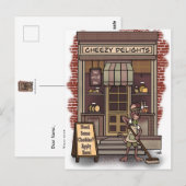 Cheddar Grußkarte Postkarte (Vorne/Hinten)