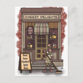 Cheddar Grußkarte Postkarte (Vorderseite)