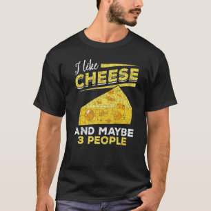 Cheddar Käse Feinschmecker Snack Gouda Käse 1 T-Shirt