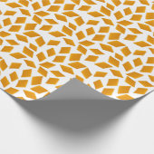 Cheddar-Käsestruktur Geschenkpapier (Ecke)