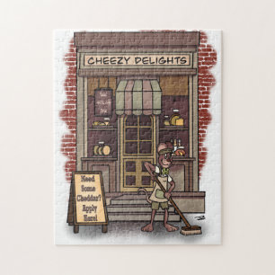 Cheddar Oversized Jigsaw Puzzle