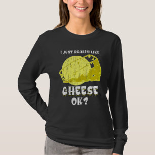 Cheddar Snack Foodie Käse Käse T-Shirt