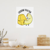 Cheddar Together Funny Food Pub Poster (Küche)