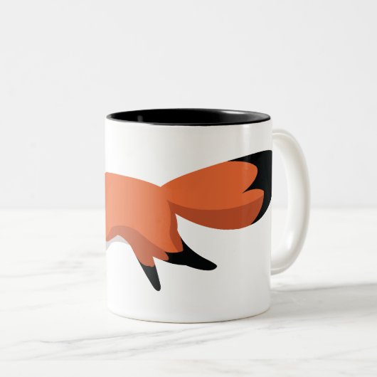 Cheddarkäse-Tasse Zweifarbige Tasse (VorderseiteRechts)