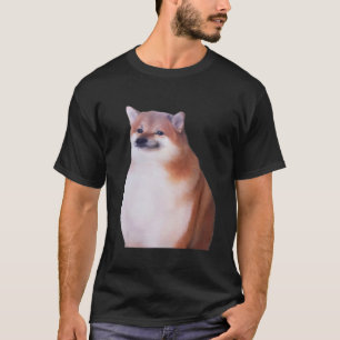 Cheebs Dog Shiba Inu Meme Cheems Tracksuit Doge T-Shirt