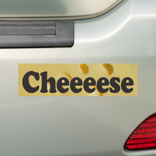 Cheeeese - Autoaufkleber (Auf Auto)