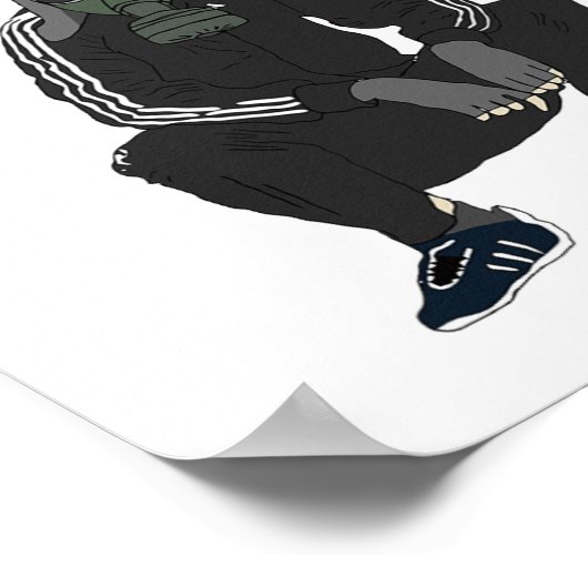 Cheeki Breeki - Gopnik Slav Style Funny Gamer Stal Poster (Ecke)