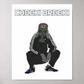 Cheeki Breeki - Gopnik Slav Style Funny Gamer Stal Poster (Vorne)