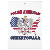 Cheektowaga Klemmbrett (Rückseite)