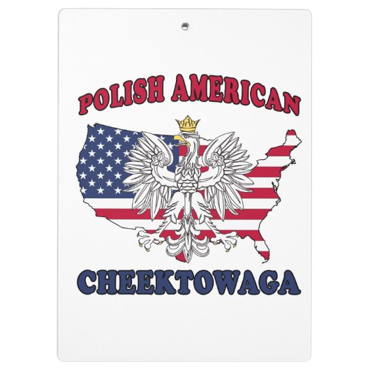 Cheektowaga Klemmbrett (Rückseite)