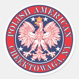 Cheektowaga Runder Aufkleber