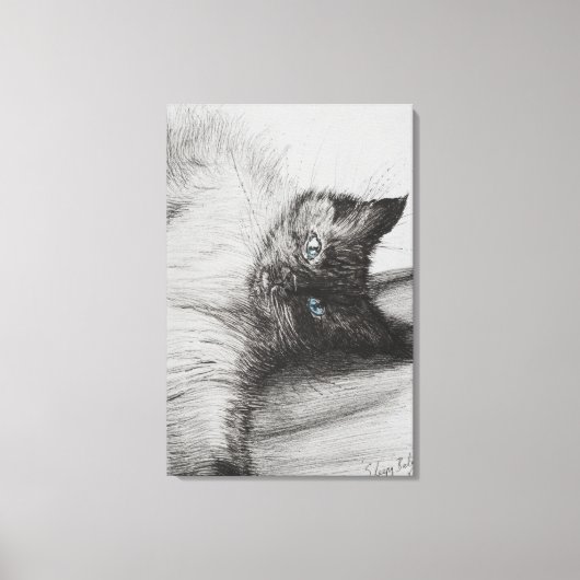 Cheeky Baby Leinwanddruck (Vorderseite)