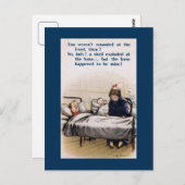 Cheeky britischer Spaß des Ersten Weltkriegs Postkarte (Vorne/Hinten)