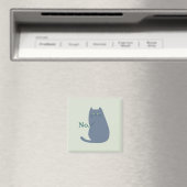 Cheeky Cat Funny Magnet (In Situ (Geschirrspüler))