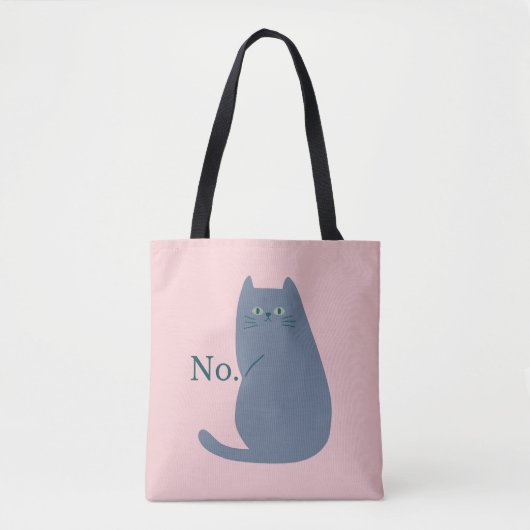 Cheeky Cat Funny Tasche (Vorderseite)