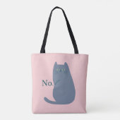 Cheeky Cat Funny Tasche (Rückseite)