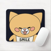 Cheeky Cat Laughing Fun Mousepad (Mit Mouse)