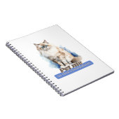 Cheeky Cat Quote Gift, Tierfreunde Notizblock (Rechte Seite)