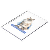 Cheeky Cat Quote Gift, Tierfreunde Notizblock (Linke Seite)