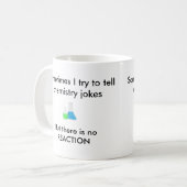 Cheeky Chemie Lehrer Tasse Witz Pub (Vorderseite Links)