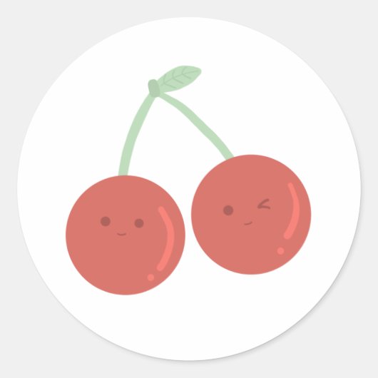 Cheeky Cherry Sticker (Vorderseite)