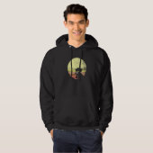 Cheeky Chicken Retro Sunset Hoodie (Vorne ganz)